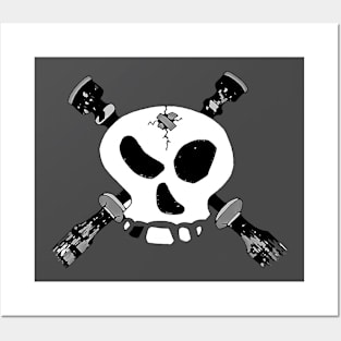 Skull & Cross-Drones Original Posters and Art